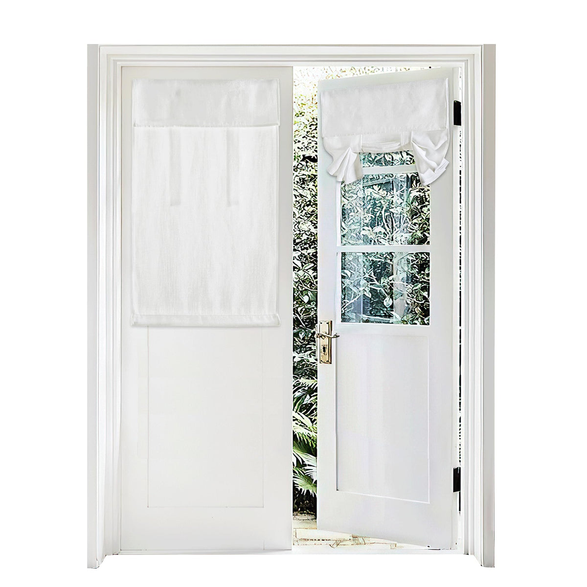 RYB HOME Tricia Room Darkening Curtains for French Door,Door Curtain Blinds