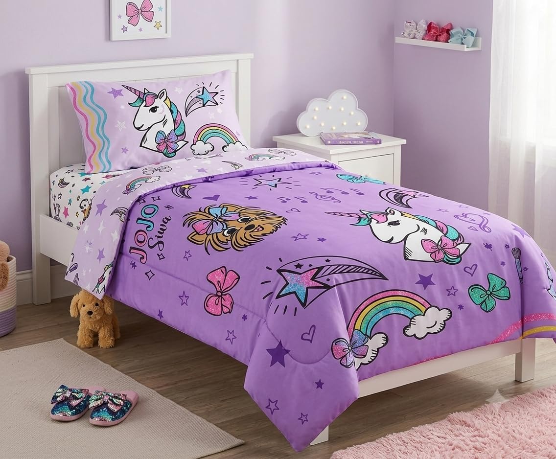 Marvel Spiderman Full Size Comforter Set 5 Piece Kids Bedding, Multi