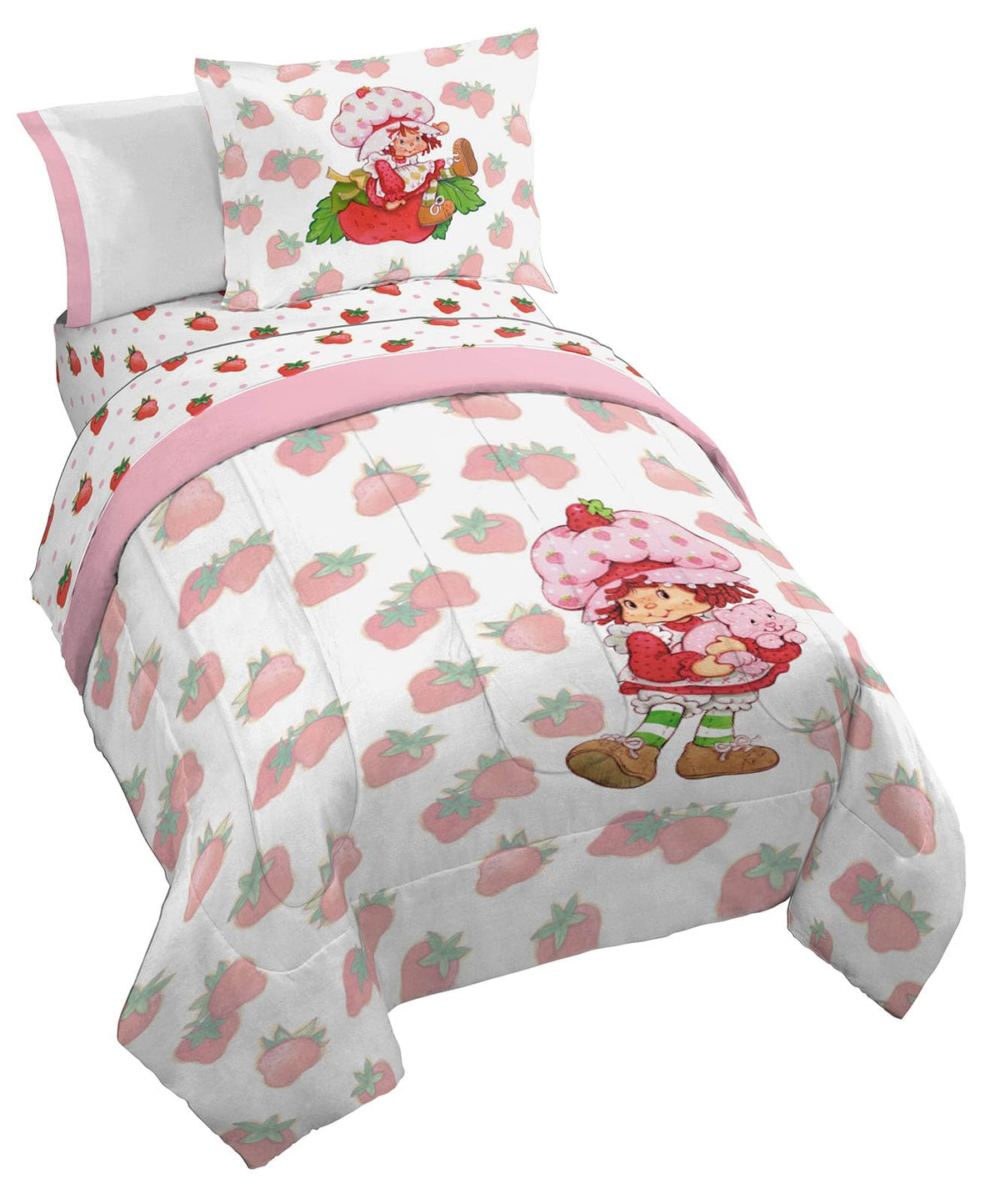 KPOP Demon Hunters Twin Comforter Set 5 Piece Kids Cartoon Bedding, Purple