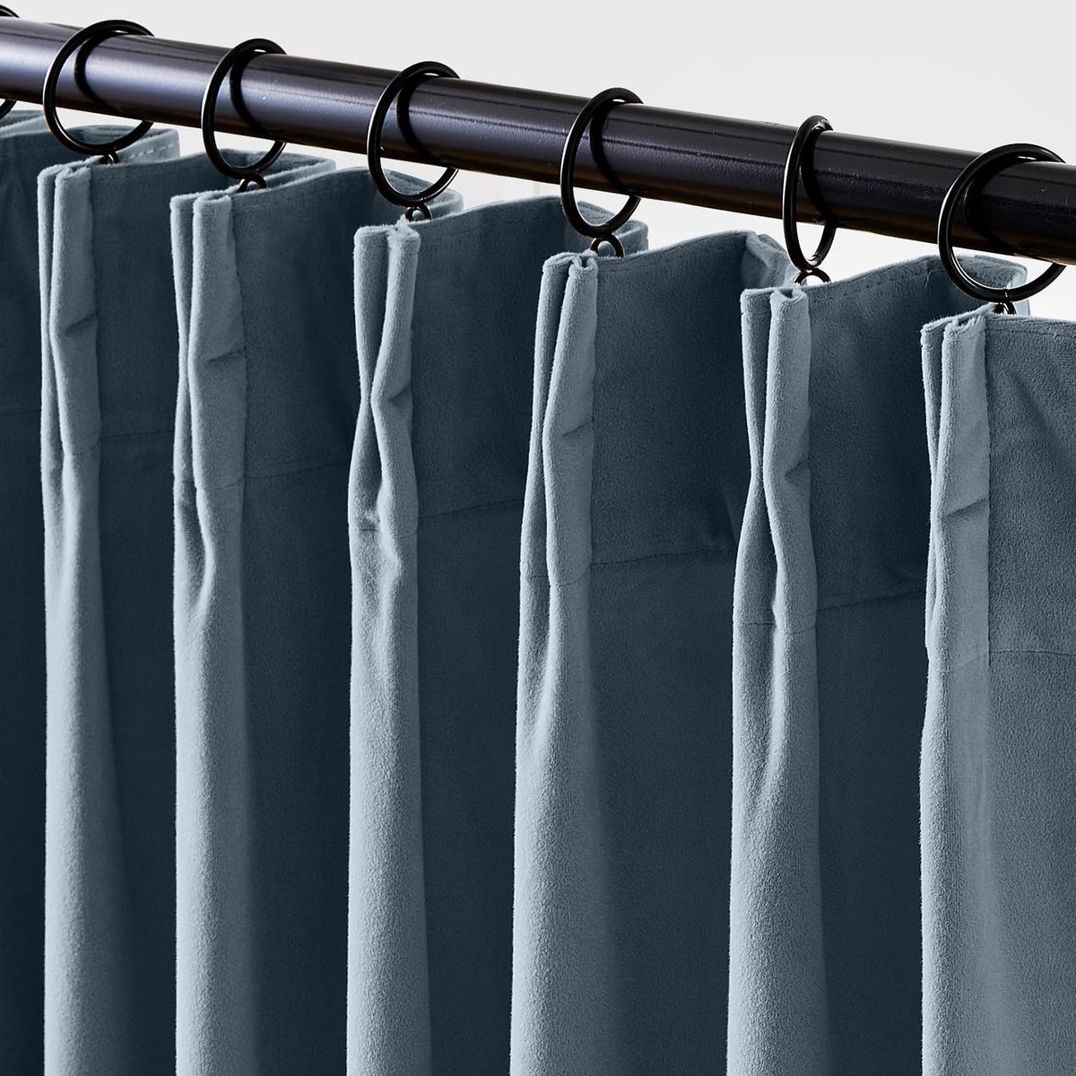 Lazzzy Blackout Curtains Thermal Insulated Curtains Room Window Drapes Super Soft Luxury Curtains for Living Room Bedroom Rod Pocket 2 Panels, 96 Inch Lined | Beige