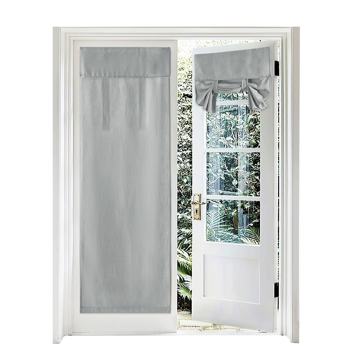 RYB HOME Tricia Room Darkening Curtains for French Door,Door Curtain Blinds