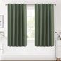 H.VERSAILTEX Blackout Curtains Thermal Insulated Window Treatment Panels Room Darkening Blackout Drapes for Living Room Back Tab/Rod Pocket Bedroom Draperies, 52 x 84 Inch, Light Sage, 2 Panels