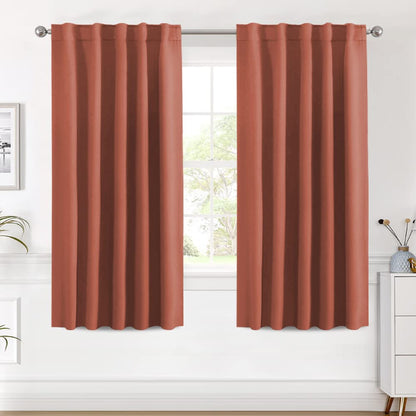 H.VERSAILTEX Blackout Curtains Thermal Insulated Window Treatment Panels Room Darkening Blackout Drapes for Living Room Back Tab/Rod Pocket Bedroom Draperies, 52 x 84 Inch, Light Sage, 2 Panels