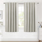 H.VERSAILTEX Blackout Curtains Thermal Insulated Window Treatment Panels Room Darkening Blackout Drapes for Living Room Back Tab/Rod Pocket Bedroom Draperies, 52 x 84 Inch, Light Sage, 2 Panels