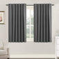 H.VERSAILTEX Blackout Curtains Thermal Insulated Window Treatment Panels Room Darkening Blackout Drapes for Living Room Back Tab/Rod Pocket Bedroom Draperies, 52 x 84 Inch, Light Sage, 2 Panels