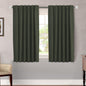 H.VERSAILTEX Blackout Curtains Thermal Insulated Window Treatment Panels Room Darkening Blackout Drapes for Living Room Back Tab/Rod Pocket Bedroom Draperies, 52 x 84 Inch, Light Sage, 2 Panels