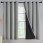 Yakamok Emerald Green Blackout Curtains 84 inches for Living Room, 52" Wide