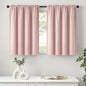 MIULEE Halloween Black Blackout Curtains for Bedroom Room 40"x63" 2 Panels