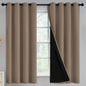 Yakamok Emerald Green Blackout Curtains 84 inches for Living Room, 52" Wide