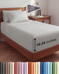 CGK Extra Deep King Sheet Set - 6pc Cooling Sheets - White