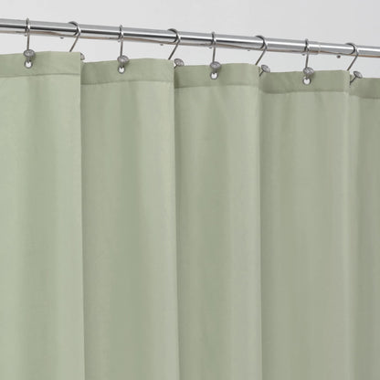 ALYVIA SPRING Waterproof Fabric Shower Curtain or Liner White, 72x72