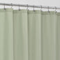 ALYVIA SPRING Waterproof Fabric Shower Curtain or Liner White, 72x72