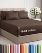CGK Extra Deep King Sheet Set - 6pc Cooling Sheets - White