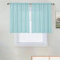 SpaceDresser Sheer Voile Curtains for Living Room 84 Inch Long 2 Panels