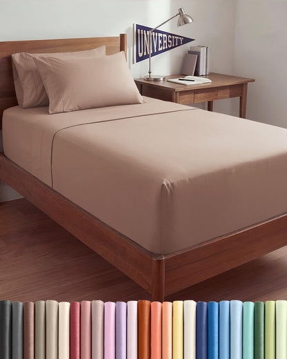 CGK Extra Deep King Sheet Set - 6pc Cooling Sheets - White