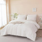 PERFEMET 5 Pieces Lavender Purple Comforter Set Twin Girls Pom Bedding Sets