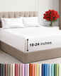 CGK Extra Deep King Sheet Set - 6pc Cooling Sheets - White