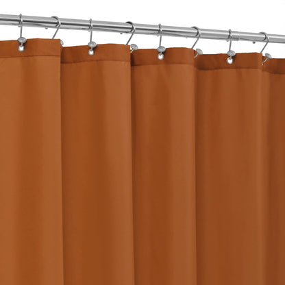 ALYVIA SPRING Waterproof Fabric Shower Curtain or Liner White, 72x72