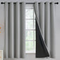 Yakamok Emerald Green Blackout Curtains 84 inches for Living Room, 52" Wide