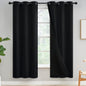 Yakamok Emerald Green Blackout Curtains 84 inches for Living Room, 52" Wide