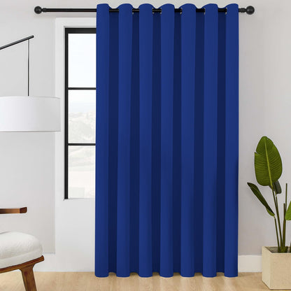 ChrisDowa Blackout Curtains Door Curtain for Doorway Privacy Closet Drapes
