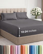 CGK Extra Deep King Sheet Set - 6pc Cooling Sheets - White