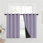 Yakamok Emerald Green Blackout Curtains 84 inches for Living Room, 52" Wide