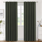 H.VERSAILTEX Blackout Curtains Thermal Insulated Window Treatment Panels Room Darkening Blackout Drapes for Living Room Back Tab/Rod Pocket Bedroom Draperies, 52 x 84 Inch, Light Sage, 2 Panels