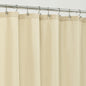 ALYVIA SPRING Waterproof Fabric Shower Curtain or Liner White, 72x72