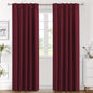 H.VERSAILTEX Blackout Curtains Thermal Insulated Window Treatment Panels Room Darkening Blackout Drapes for Living Room Back Tab/Rod Pocket Bedroom Draperies, 52 x 84 Inch, Light Sage, 2 Panels