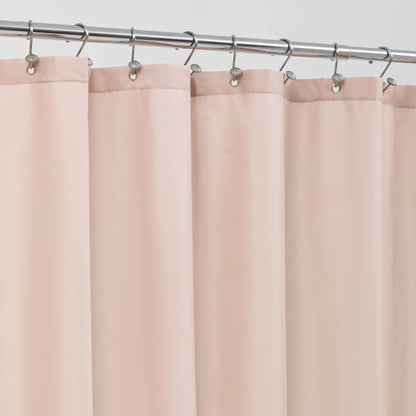 ALYVIA SPRING Waterproof Fabric Shower Curtain or Liner White, 72x72