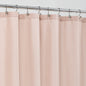 ALYVIA SPRING Waterproof Fabric Shower Curtain or Liner White, 72x72