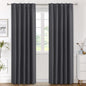 H.VERSAILTEX Blackout Curtains Thermal Insulated Window Treatment Panels Room Darkening Blackout Drapes for Living Room Back Tab/Rod Pocket Bedroom Draperies, 52 x 84 Inch, Light Sage, 2 Panels