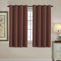 H.VERSAILTEX 100% Blackout Curtains for Bedroom Black Out Curtains 96 inch Thermal Insulated Long Blackout Curtains for Living Room, Energy Saving Curtains for Patio Door Grommet (1 Panel, Jet Black)