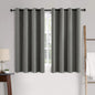 MIULEE 100% Blackout Linen Curtains for Bedroom 52x90 Inches Natural Beige