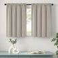 MIULEE Halloween Black Blackout Curtains for Bedroom Room 40"x63" 2 Panels