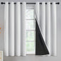 Yakamok Emerald Green Blackout Curtains 84 inches for Living Room, 52" Wide