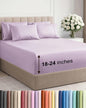 CGK Extra Deep King Sheet Set - 6pc Cooling Sheets - White