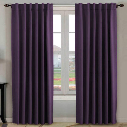 H.VERSAILTEX Blackout Curtains Thermal Insulated Window Treatment Panels Room Darkening Blackout Drapes for Living Room Back Tab/Rod Pocket Bedroom Draperies, 52 x 84 Inch, Light Sage, 2 Panels