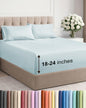 CGK Extra Deep King Sheet Set - 6pc Cooling Sheets - White