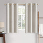 MIULEE 100% Blackout Linen Curtains for Bedroom 52x90 Inches Natural Beige