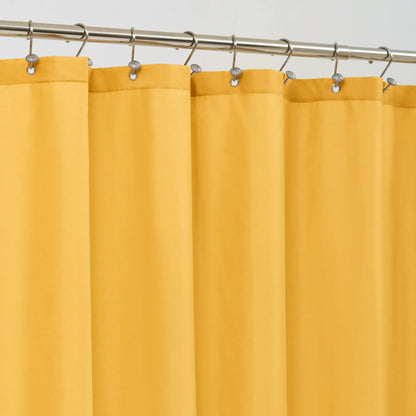 ALYVIA SPRING Waterproof Fabric Shower Curtain or Liner White, 72x72