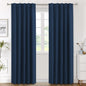 H.VERSAILTEX Blackout Curtains Thermal Insulated Window Treatment Panels Room Darkening Blackout Drapes for Living Room Back Tab/Rod Pocket Bedroom Draperies, 52 x 84 Inch, Light Sage, 2 Panels