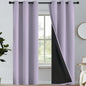 Yakamok Emerald Green Blackout Curtains 84 inches for Living Room, 52" Wide