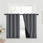 Yakamok Emerald Green Blackout Curtains 84 inches for Living Room, 52" Wide