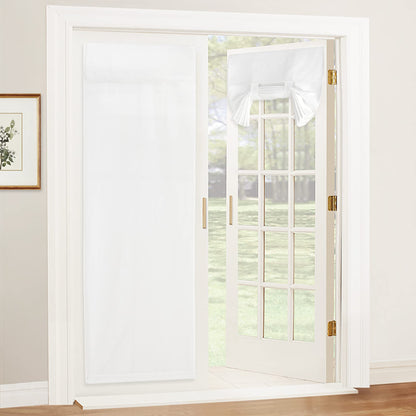 RYB HOME Tricia Room Darkening Curtains for French Door,Door Curtain Blinds