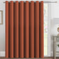 H.VERSAILTEX 100% Blackout Curtains for Bedroom Black Out Curtains 96 inch Thermal Insulated Long Blackout Curtains for Living Room, Energy Saving Curtains for Patio Door Grommet (1 Panel, Jet Black)