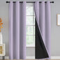 Yakamok Emerald Green Blackout Curtains 84 inches for Living Room, 52" Wide