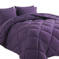 Cosybay 7pcs Reversible Comforter Set Full Down Alternative Bedding Sets