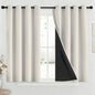 Yakamok Emerald Green Blackout Curtains 84 inches for Living Room, 52" Wide